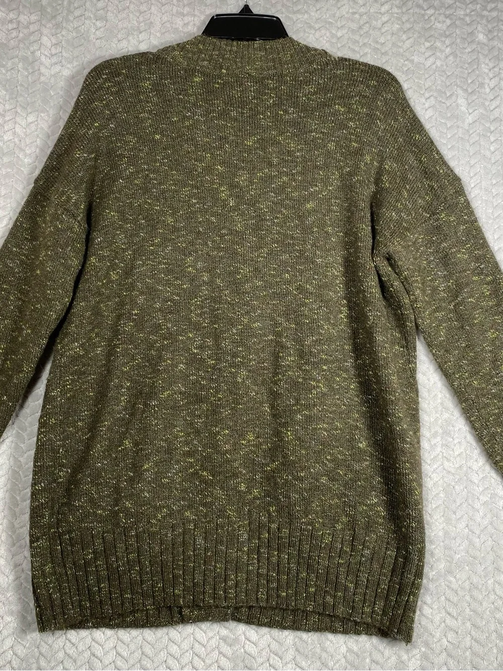 a.n.a Green Marled Oversized Cardigan Sweater M Grandmacore Cottagecore